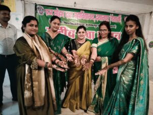Bihar News-Rajapakar ---Sawan festival was organized in the campus of BMD College Dayalpur by the National Service Scheme