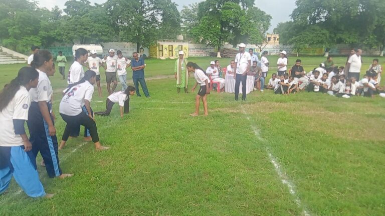 बिहार न्यूज़ : जिला स्तरीय मशाल खेल प्रतियोगिता का भव्य शुभारंभ