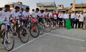 बिहार न्यूज़ : ऊर्जा और उत्साह से भरपूर साइकिल रेस प्रतियोगिता का सफल आयोजन