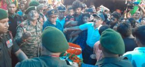 वैशाली न्यूज़: अमर शहीद कुंदन कुमार के अंतिम दर्शन को उमड़ा जनसैलाब