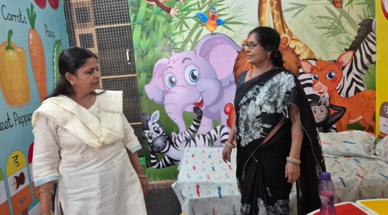 Bihar News: डीपीओ ने समाहरणालय परिसर स्थित पालना घर का किया औचक निरीक्षण