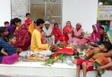 Bihar News – राजापाकर में महिलाओं ने संतान की लंबी उम्र व खुशहाली के लिए श्रद्धापूर्वक रखा जितिया व्रत