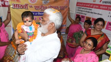 Prayagraj News: Hon'ble Minister in-charge inaugurated a 15-day exhibition based on the personality and works of the Honorable Prime Minister.