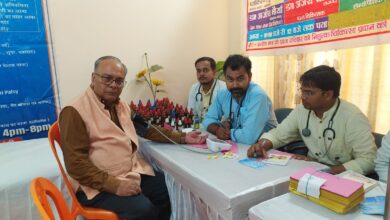 Prayagraj News: Successful organization of health check-up camp at Open University
