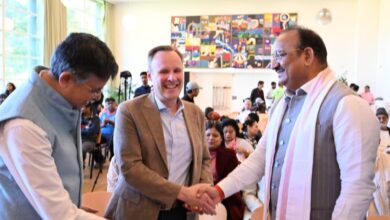 Lucknow News: Participation of Uttar Pradesh's Horticulture Minister Dinesh Pratap Singh in the Developed India Run organized in Copenhagen