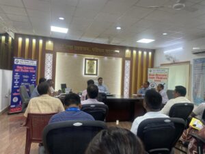 IMG 20251009 WA0010 BiharNews: A review meeting of election preparations was held under the chairmanship of the District Election Officer.