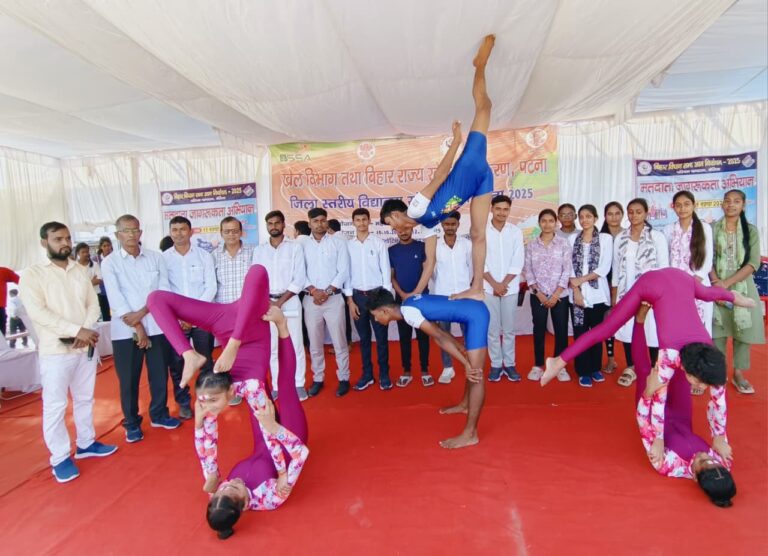 BiharNews Players showed their strength in the district level sports competition 2025