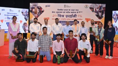 Lucknow News: Grand inauguration of exhibition and public relations program “11 years of service, good governance and welfare of the poor” by Central Communication Bureau, Lucknow.