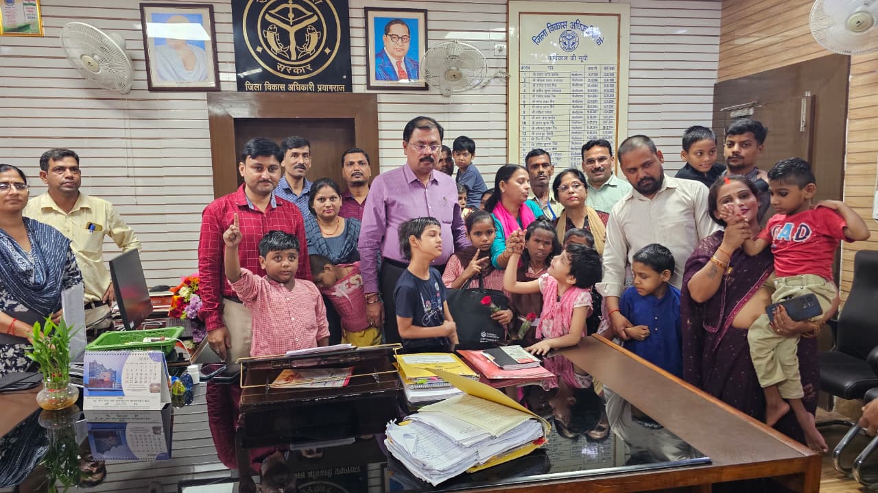 Prayagraj News: Equipment distribution program for disabled children concluded
