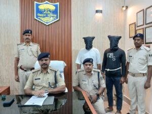 IMG 20251031 WA0003 Bihar News: Two youths planning a robbery in Mufussil police station area arrested with a loaded pistol.