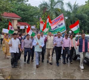 Prayagraj News: Unity rally held at Open University on the birth anniversary of Sardar Patel