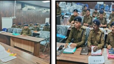 Bihar News DIG Champaran region held a review meeting of Bettiah, Bagaha and Motihari districts.