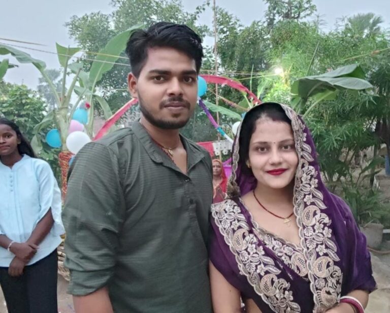Bihar News-प्रखंड क्षेत्र के बैकुंठपुर के पंचायत के वार्ड संख्या 6 में शादी का सालगिरह के दिन ही एक नवविवाहिता की संदिग्ध परिस्थितियों में मौत 
