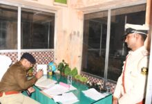 Bihar News पुलिस अंचल कार्यालय ,सदर अंचल, बेतिया का निरीक्षण