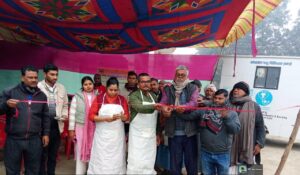 Bihar News - A camp was organized by the Animal and Fisheries Resources Department of the Government of Bihar at the residence of progressive livestock farmer Shambhu Rai in Purvi Tola, Ward Number eight, in the Northern Panchayat of Rajapakar block.