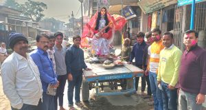 राजापाकर सरस्वती मूर्ति विसर्जन