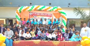 डॉ. राम मनोहर लोहिया इंटर कॉलेज में 77वां गणतंत्र दिवस समारोह