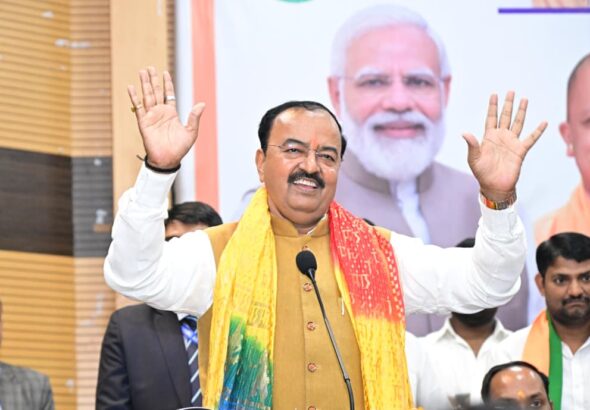 प्रयागराज युवा संवाद में डिप्टी सीएम केशव प्रसाद मौर्य ने बताई बजट 2026 की बड़ी बातें