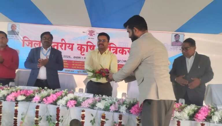 केवीके माधोपुर में दो दिवसीय कृषि यंत्रीकरण मेला शुरू, उप विकास आयुक्त ने किया उद्घाटन