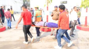 पश्चिम चम्पारण में भूकम्प आपदा को लेकर ऐतिहासिक फुल-स्केल मॉक ड्रिल, प्रशासन की तैयारियों का हुआ जमीनी परीक्षण