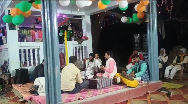 अम्बेडकरनगर के शंकरपुर वर्जी गांव में रामचरित मानस अखंड पाठ व विशाल भंडारे का आयोजन