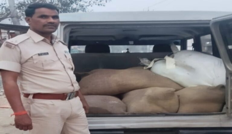 राजापाकर में पुलिस द्वारा 600 लीटर अवैध देसी शराब बरामद