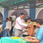 बिहार दिवस पर राजापाकर में स्कूल ओलंपिक प्रतियोगिता