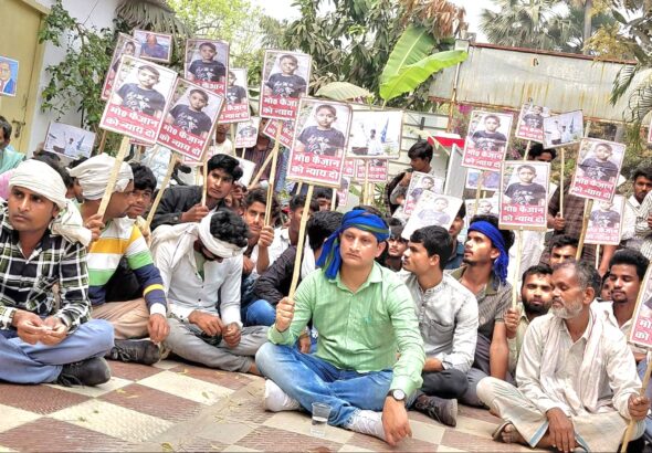 Faizan missing case protest Patna Minority Commission Golden Das