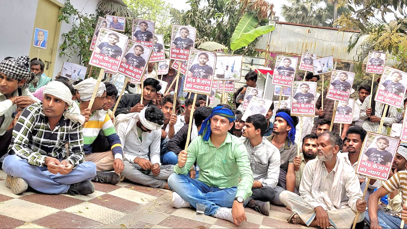 Faizan missing case protest Patna Minority Commission Golden Das
