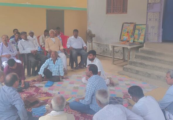 काशीराम जयंती रविदास समाज बैठक वैशाली