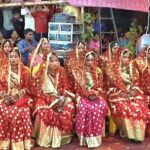 बेतिया मां काली धाम मंदिर में 12 गरीब कन्याओं का सामूहिक विवाह