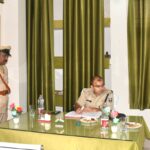 थाना निरीक्षण बेतिया एसपी