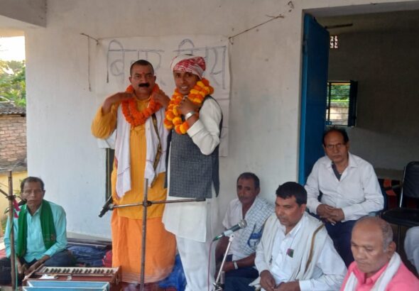 राजापाकर वैशाली में बारिश के बाद गेहूं और सरसों की फसल को नुकसान