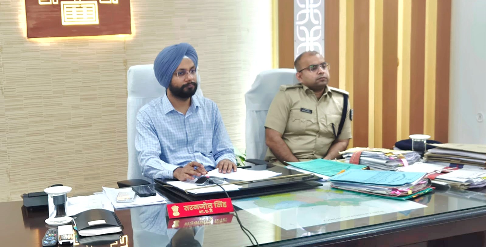 डीएम तरनजोत सिंह की अध्यक्षता में रामनवमी बैठक