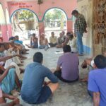 रामपुर ब्रह्मदास में अष्टयाम यज्ञ को लेकर आयोजित सामाजिक बैठक