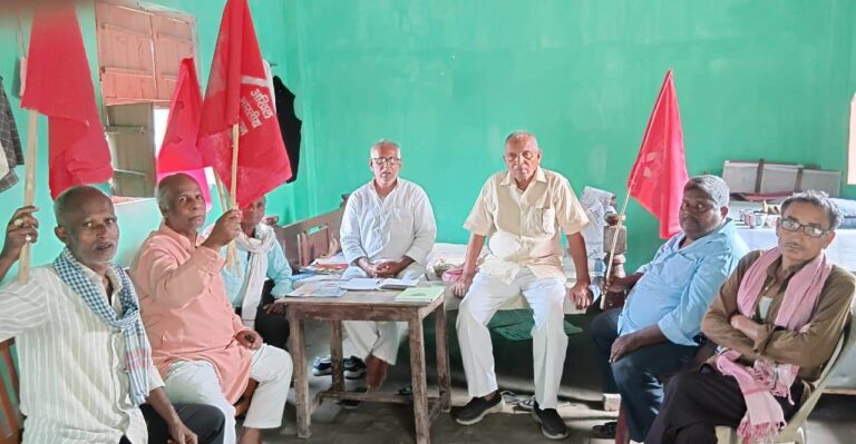 भाकपा माले बैठक राजापाकर वैशाली