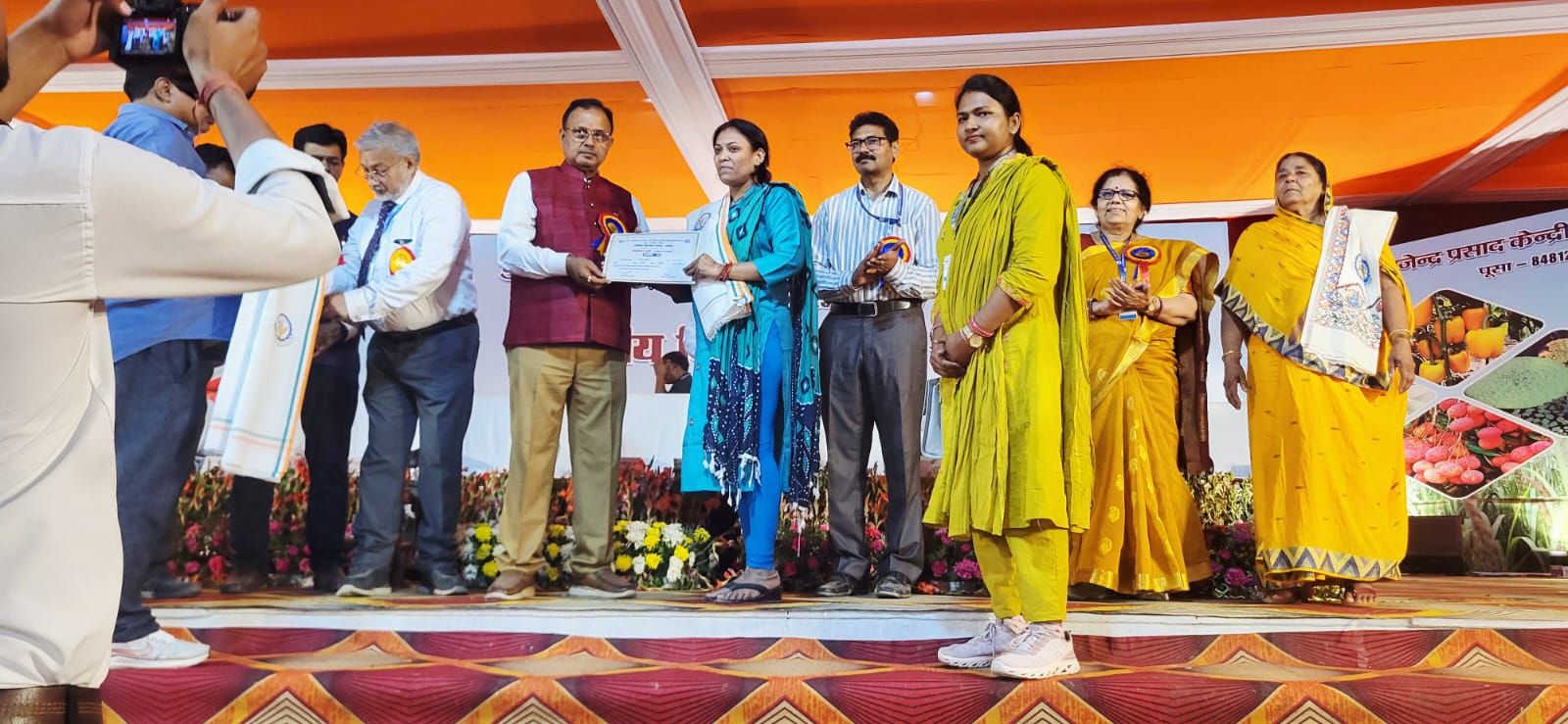 वैशाली महिला उद्यमी पूसा कृषि मेला सम्मान