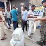 Bihar News :बेतिया में 115 किलो गांजा बरामद, एक तस्कर गिरफ्तार; कार जब्त