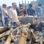 Agra News :आगरा के ताजगंज मोक्षधाम में कुत्ते की चिता जलाने का आरोप, कमेटी पदाधिकारियों पर केस दर्ज